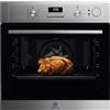 Electrolux Forno a vapore SenseCook con SteamCrisp Serie 600, LOC3S40X2, forno da incasso, classe A, Grill rapido, Cottura ecoventilata, Pizza, Cottura a vapore 25%, colore Acciao Inox Antimpronta