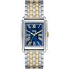 Fossil Orologio Carraway da uomo, Movimento al quarzo a tre lancette con cinturino in pelle o acciaio inossidabile, 30 mm, Tono oro e argento