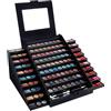 GLOSS! - PYRAMID - Palette Trucco per Donna - 130 Pezzi - Fard - Ombretto - Rossetto - Custodia Organizer - Idea Regalo Beauty - Trousse Trucchi Donna Completa