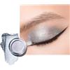 Oulac Ombretto Occhi Glitter Argento | Super Pigmentato e Impermeabile, Lunga Durata 12 Ore, Finitura Lucida Metallica, Formula Setosa e Idratante, Vegan |06g (26) Meteor Showers