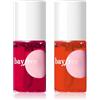 bayfree Lip Tint Stain Set, Rossetto Matte Tinta Labbra No-Transfer, Effetto Tattoo Naturale a Lunga Durata, Long Lasting Colour (juicy)