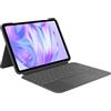 Logitech Combo Touch per iPad Pro da 11 pollici (M4)(2024) Custodia con tastiera - Tastiera staccabile retroilluminata con supporto, digitazione comoda, modalità multiuso, Layout ITA QWERTY - Grafite