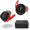 Avantree TW106 - Cuffie sportive Bluetooth 5.0 IPX7, senza fili, in Ear Sport per fitness jogging con pinne, aptX codec, con ottimo suono e controllo del volume, durata della batteria 120 ore