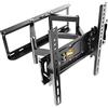 RICOO Supporto TV parete S1144 Girevole Inclinabile Televisore 30-65" (76-165 cm) Staffa universale Televisione LED/Curvo VESA 200 x 200-400 x 400