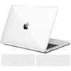 TECOOL Cover per MacBook Pro 13 Pollici 2016-2022 (M2 M1 A2338/A2289/A2251/A2159/A1989/A1706) con Touch Bar, Custodia Rigida Protettiva Sottile in Plastica e Copritastiera UE, Trasparente