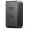 August Ricevitore trasmettitore Bluetooth 3,5 mm AUX - August MR260 - Audio senza fili ricaricabile per auto, TV, radio, cuffie, Hifi con connessione a bassa latenza di 40 ms Batteria 13 ore - Nero