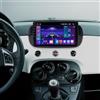ACAVICA Autoradio per Fiat 500 2007-2015 Android 14 2+64GB Car Stereo con Schermo Wireless Carplay Touch Screen Radio GPS Navi Bluetooth DSP WiFi RDS (Nero)