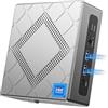 NiPoGi CK10 Mini PC Ιntel Core i5 12450H (8C/12T, fino a 4,4GHz),32GB DDR4 1024GB M.2 NVMe PCle3.0 SSD Mini Computer Desktop WiFi 6,BT 5.2, 2xHDMI+VGA 4K Triple Display,Micro PC per Casa/Ufficio