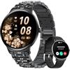 LIGE Smartwatch Donna con Misura Pressione, 1,43" AMOLED Smartwatch Android, IP68 Impermeabile Smartwatch Sport, Chiamata Bluetooth/120+ Modalità Sport/Calorie SpO2, Android iOS Smartwatch