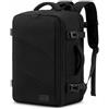 LOVEVOOK Zaino Ryanair 40x20x25 Zaino Da Viaggio Aereo Bagaglio A Mano Per Easyjet, 20 Litri Borse Da Cabina Grande Zaino Porta PC 14 Pollici Uomo Donna, Zaino Borsa Viaggio per Scuola Lavoro, Nero