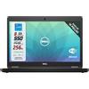 Dell Latitude 5480 14 pollici HD Intel Core i5 256 GB SSD 8 GB memoria Windows 10 Pro Webcam Business Notebook Laptop (Ricondizionato)