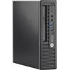 HP EliteDesk 800 G1 USDT PC Mini Computer Intel Core i7-4770S Ram 16GB SSD 240GB Lettore DVD Wi-Fi Windows 11 + Office 2021 (Ricondizionato)