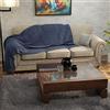 Leonardo Home - grand foulard telo copritutto singolo 150x280 - telo copridivano - telo arredo - tinta unita - 100% Made in Italy