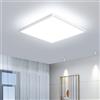 OTREN Plafoniera LED Soffitto Quadrata, 20W 6500K Lampada da Soffitto LED, 23CM Moderno Lampadario LED per Bagno, Camera da Letto, Cucina, Soggiorno, Balcone, 1800LM