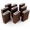 S&R Spugne Abrasive Legno 9 Blocchi Abrasivi per Lucidare Metallo Plastiaca Legno. Spugne Lavabili Carta vetrata Bricolage