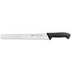 Sanelli Skin Coltello Pane seghettato, Acciaio Inossidabile, Nero, Lunghezza lama 32 cm.