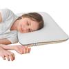 SIKAINI Cuscino per ragazze - Cuscino ergonomico per ragazzi con memory foam - Cuscino 40 x 60 cm ideale come donna - Cuscino per un sonno riposante con federa