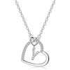 LIHELEI Collana Donna Argento, S925 Argento 26 Lettera Maiuscola Con Zirconi Collana Moglie Mamma Fidanzata Compleanno San Valentino Natale Anniversario Festa Della Mamma Gioielli Donna Regalo - Y