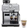 De'Longhi LA SPECIALISTA ARTE EC9155.MB Macchina da caffè Manuale, 3 Ricette Preimpostate, Controllo Attivo della Temperatura, 8 Livelli di Macinazione, Lancia MyLatte Art, incluso KIT BARISTA, Silver