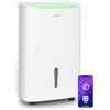 Klarstein Deumidificatore Casa per Muffa e Umidità Silenzioso, Portatile Smart, Deumidificatore Ambiente Professionale Elettrico Basso Consumo, WiFi 30L con Display LED
