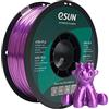 eSUN Filamento PLA Seta 1.75mm, Filamento PLA per Stampante 3D Lucido Serico, Precisione Dimensionale +/- 0.05mm, Bobina da 1KG (2.2 LBS) Filamento per Stampa 3D per Stampanti 3D, Seta Viola