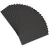 STEBRUAM Carta Abrasiva 21 Pezzi Kit, Carta Vetrata per Legno in Grane 60 Grinta, Sandpaper Carta Vetro Impermeabile Levigatura a Secco e Umido