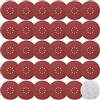 STEBRUAM Dischi Abrasivi 225 mm, Carta Abrasiva 30 Pezzi Kit di Carta Abrasivi a 8 fori Rotondi di Carta Vetrata, 600 Grana per Smerigliatrici per Cartongesso e Giraffe Abrasive