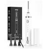 COPPA Piegaciglia Riscaldato, LP-1 Lipstick Type Piegaciglia Elettrico 3-in-1 con 3 Testine e 3 Modalità di Curling & 3 Temperature - Riscaldamento Rapido in 5s per Neofiti e Make-up Artist, Bianco