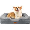 Nobleza Cuccia per Cane Interno Taglia Media, 89x63x17cm, Cuscino Impermeabile, Ortopedica, Lettino Sfoderabile e Lavabile per Cani Grandi