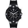 Breil Orologio UOMO B RISE quadrante MONO-COLORE NERO movimento CRONOGRAFO QUARZO e CINTURINO POLIURETANO NERO TW1984