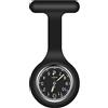 Vicloon Orologio da Infermiere, 1Pcs Orologio per Infermieri in Silicone con Spilla, Infermieri Fob Medical Watch Quandrante Rotondo, Orologi da Tasca per Medici e Infermieri Paramedico