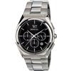 Breil Orologio TW1843 UOMO FOUR.X quadrante MONO-COLORE NERO movimento CRONOGRAFO QUARZO e BRACCIALE ACCIAIO ARGENTO
