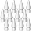 SIXFU Punte Apple Pencil Pro/Per Apple Pencil 1 Generazione/Apple Pencil 2 Generazione/Apple Pencil usb c/Punta Apple Pencil Punte(12 Pezzi Bianco)