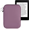 kwmobile Custodia Universale per eReader - Copertina in Neoprene lavanda con Chiusura a Zip - Misura 17 x 12 x 2 cm - Astuccio portatablet