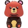 leizhan 32GB Chiavetta USB ad Alta Velocità Pen Drive Carino Orso bruno Design Memory Stick per la Famiglia Studente Amico
