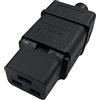 oniroview Presa Volante di Alimentazione IEC 320 C19 Femmina Montaggio su Cavo 16A 250V, colore nero