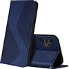 ZONNAVI Cover per Samsung Galaxy A13 4G, Flip Custodia Pelle PU con [Slot Cart] [Supporto Stand] [Magnetica], Cover a Libro Portafoglio per Samsung Galaxy A13 4G (Blu)