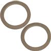 AERZETIX - C52053 - Set di 2 adattatori/supporti/anelli universali per altoparlanti Ø130mm - Ø150xØ118x12mm - distanziatore/ring in MDF per altoparlante/auto/veicolo/sistema sonoro