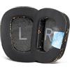 SOULWIT Cuscinetti Auricolari con Gel Raffreddante Ricambio per Logitech G930 G933 G933S G935 G633 G633S G635 G533 G430 G431 G432 G433 G35 Gioco Cuffie, Padiglioni Auricolari per G332 G230 G231 G233