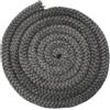 Cloudpower Cavo in fibra di vetro resistente al calore, guarnizione per porta stufa a legna, guarnizione per porta della stufa a legna, adatta a tutti i camini, ampia applicazione (18 mm)