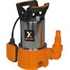 BRIXO Pompa ELETTROPOMPA SOMMERSA A Immersione 8MT Under Black ACQUE SPORCHE - 750W -