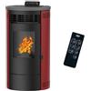 Sannover Thermique Stufa a pellet Air Flavia 9,5 kW Bordeaux Sannover