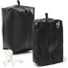BOXSAM Sacca Sottovuoto per Vestiti con Pompa Elettrica - Sacchetti Sottovuoto per Viaggio, Valigia e Zaino da Cabina, Riutilizzabili e Impermeabili IP67, con Airbag, Ideale per Uomo e Donna Nero