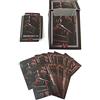 docsmagic.de 100 Art Card Sleeves + Deck Box Vampires Theme Bundle - 66 x 91 mm Standard Size MTG PKM