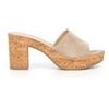 ANDREA PIERAGO Ciabatta Con Tacco - Donna - Taupe