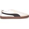 PUMA Club II Era Sneaker In Pelle Ed Ecopelle Bianco Nero - Uomo - Bianco Nero