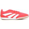 ADIDAS Predator Club In Sala Scarpa Da Calcetto Rosso Bianco - Uomo - Rosso Bianco