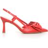 CRISTIN Sandalo A Punta Con Tacco - Donna - Rosso