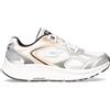 SKECHERS Go Run Consistent 2.0 Volt Scarpa Da Running White Silver - Donna - White Silver