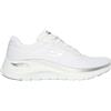 SKECHERS Arch Fit 2.0 Glow The Distance Sneaker White Silver - Donna - White Silver